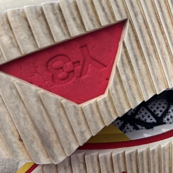 Adidas Y-3 Yohjo Yamamoto Harigane Red Black White Sneaker Rare Find Size 12 - Picture 11 of 16